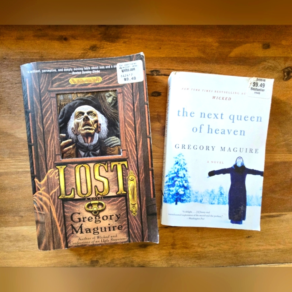 💚 Gregory Maguire Book Bundle Of 2 – “Lost”&“The Next Queen of Heaven”(USED)📚